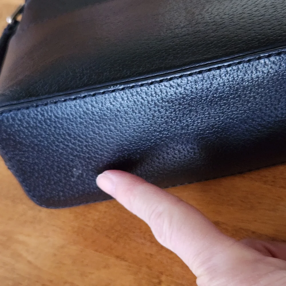 Kate Spade Black Grove Street Millie Pebbled Leather Crossbody Bag